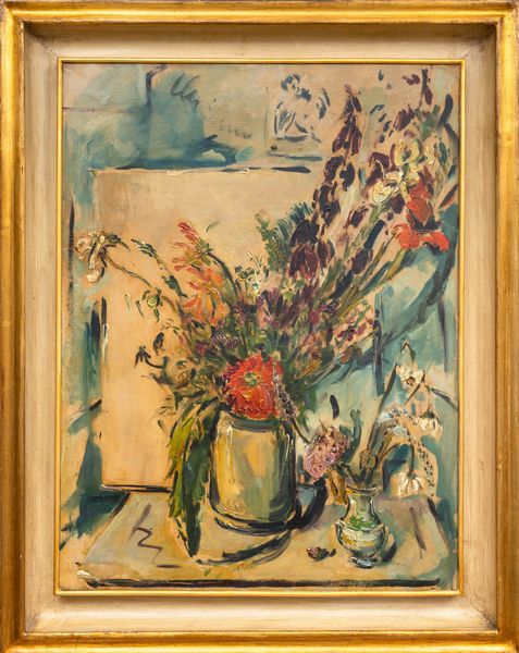 Filippo de Pisis : Vaso in fiori in un interno  - Asta Arte Moderna e Contemporanea - Associazione Nazionale - Case d'Asta italiane