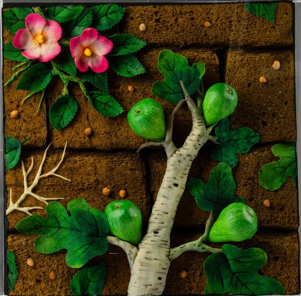 Piero Gilardi : Fichi e rose  - Asta Arte Moderna e Contemporanea - Associazione Nazionale - Case d'Asta italiane