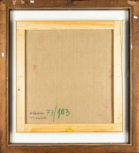 Roberto Sebastian Antonio Matta : Sous le toit de par� (Sotto il tetto della scommessa)  - Asta Arte Moderna e Contemporanea - Associazione Nazionale - Case d'Asta italiane