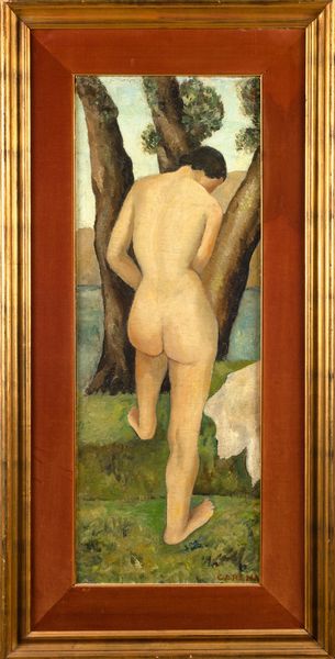 Felice Carena : Nudo di schiena  - Asta Arte Moderna e Contemporanea - Associazione Nazionale - Case d'Asta italiane