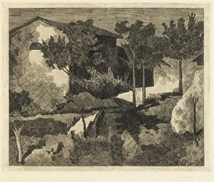 Giorgio Morandi - Paesaggio del Poggio