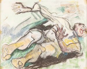 FAUSTO PIRANDELLO - Bagnante