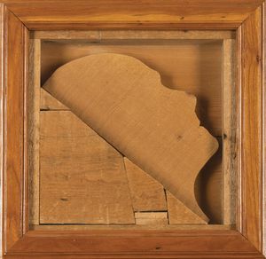 MARIO CEROLI - Ritratto di Moravia