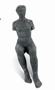 Bruno Calvani - Nudo seduto