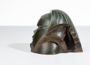 Tullio D’Albisola : Sfinge quindicenne  - Asta Arte Moderna e Contemporanea - Associazione Nazionale - Case d'Asta italiane