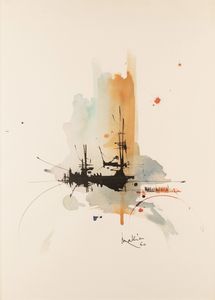 Georges Mathieu - Composizione