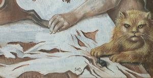 Stanislao Lepri : Banchetto  - Asta Arte Moderna e Contemporanea - Associazione Nazionale - Case d'Asta italiane