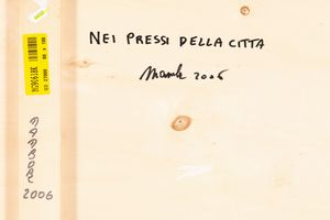 RENATO MAMBOR : Nei pressi della citt�  - Asta Arte Moderna e Contemporanea - Associazione Nazionale - Case d'Asta italiane