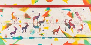 ALIGHIERO BOETTI : La natura, una cosa ottusa  - Asta Arte Moderna e Contemporanea - Associazione Nazionale - Case d'Asta italiane