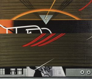 Sergio Sarri - Studio per Panorama e interno