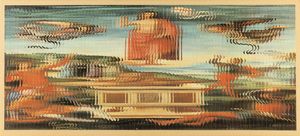 Jiri Kolar - La Resurrezione di Cristo - da Raffello Sanzio