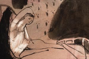 Françoise Gilot : Le Rveil  - Asta Arte Moderna e Contemporanea - Associazione Nazionale - Case d'Asta italiane