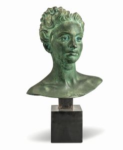 Francesco Messina - Busta di ragazza bergamasca