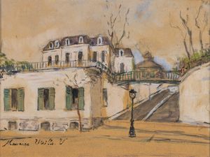 Maurice Utrillo - Pont de l'Avenue de Saint-Ouen
