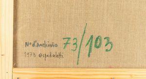 Roberto Sebastian Antonio Matta : Sous le toit de par� (Sotto il tetto della scommessa)  - Asta Arte Moderna e Contemporanea - Associazione Nazionale - Case d'Asta italiane