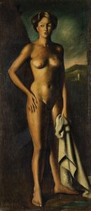 Gregorio Sciltian - Nudo nel paesaggio
