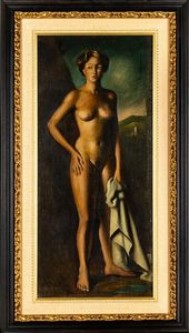 Gregorio Sciltian : Nudo nel paesaggio  - Asta Arte Moderna e Contemporanea - Associazione Nazionale - Case d'Asta italiane
