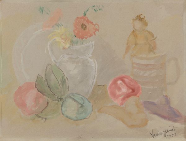 PIO SEMEGHINI : Natura morta con fiori  - Asta Arte Moderna e Contemporanea - Associazione Nazionale - Case d'Asta italiane