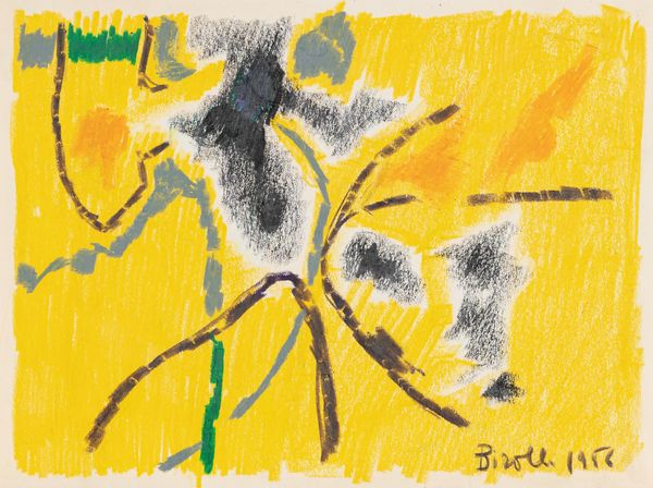 Renato Birolli : Senza titolo (Piccolo incendio)  - Asta Arte Moderna e Contemporanea - Associazione Nazionale - Case d'Asta italiane