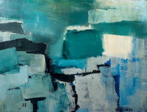 ALFREDO CHIGHINE : La spiaggia  - Asta Arte Moderna e Contemporanea - Associazione Nazionale - Case d'Asta italiane