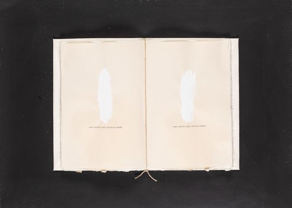 Emilio Isgrò : Negli occhi di amore  - Asta Arte Moderna e Contemporanea - Associazione Nazionale - Case d'Asta italiane