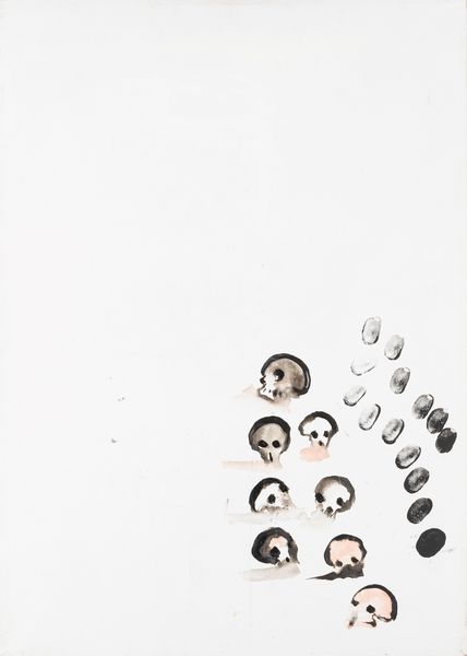 ENZO CUCCHI : Senza titolo  - Asta Arte Moderna e Contemporanea - Associazione Nazionale - Case d'Asta italiane