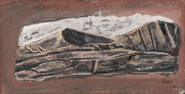 Mario Sironi : Montagne  - Asta Arte Moderna e Contemporanea - Associazione Nazionale - Case d'Asta italiane