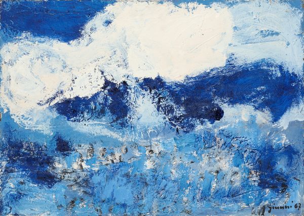 PIERO GIUNNI : Canto d'inverno  - Asta Arte Moderna e Contemporanea - Associazione Nazionale - Case d'Asta italiane