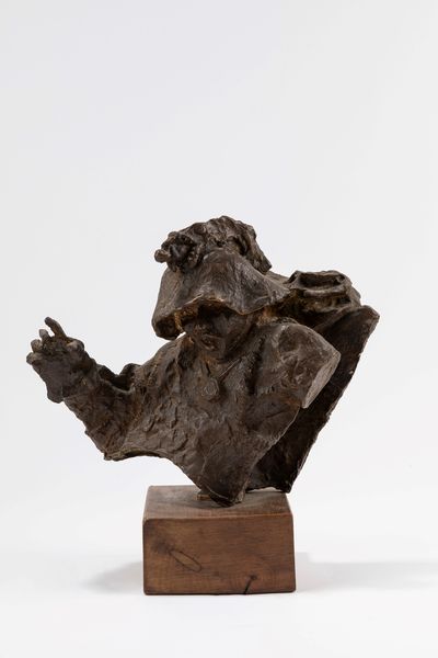 Luciano Minguzzi : Senza titolo (Guerriero)  - Asta Arte Moderna e Contemporanea - Associazione Nazionale - Case d'Asta italiane