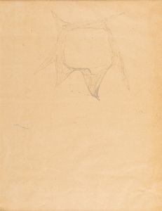 LUCIO FONTANA - Studio per parete spaziale