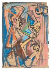 EMILIO VEDOVA - Senza titolo (il chitarrista)