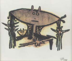 Wifredo Lam - Senza titolo