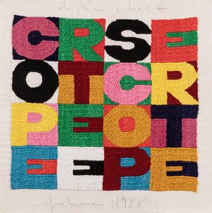 ALIGHIERO BOETTI - Coperte e scoperte