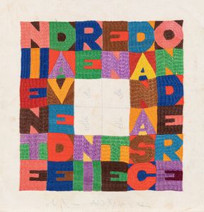 ALIGHIERO BOETTI - Niente da vedere niente da nascondere