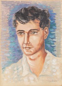 Gino Severini - Testa di apostolo