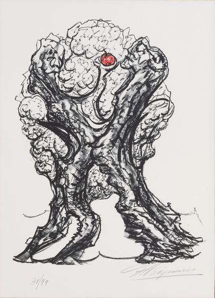 David Alfaro Siqueiros : senza titolo  - Asta Multipli d'Autore - Associazione Nazionale - Case d'Asta italiane