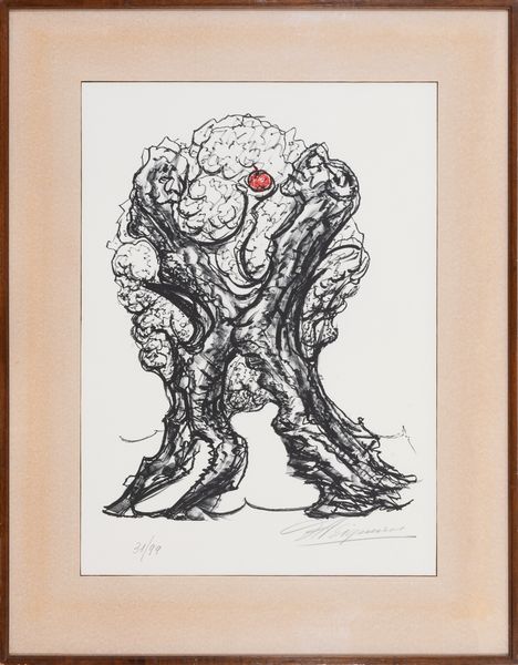 David Alfaro Siqueiros : senza titolo  - Asta Multipli d'Autore - Associazione Nazionale - Case d'Asta italiane