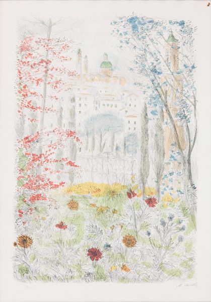 MICHELE CASCELLA : Paesaggio  - Asta Multipli d'Autore - Associazione Nazionale - Case d'Asta italiane