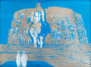 Salvatore Fiume : senza titolo  - Asta Multipli d'Autore - Associazione Nazionale - Case d'Asta italiane