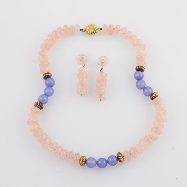 COLLANA E ORECCHINI  - Asta Tempo d'estate Gioielli, Orologi e Argenti - Associazione Nazionale - Case d'Asta italiane