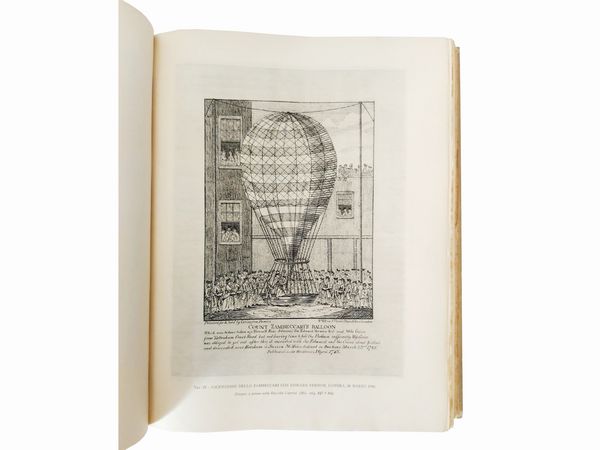 Timina Caproni Guasti e Achille Bertarelli : L'aeronautica italiana nell'immagine: 1487-1875  - Asta Libri Antichi e d'Arte - Associazione Nazionale - Case d'Asta italiane