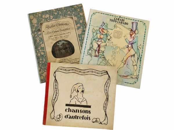 Libri di musica illustrati  - Asta Libri Antichi e d'Arte - Associazione Nazionale - Case d'Asta italiane