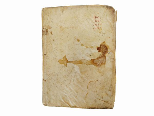 Antico manoscritto Visite episcopali 1742/1747  - Asta Libri Antichi e d'Arte - Associazione Nazionale - Case d'Asta italiane