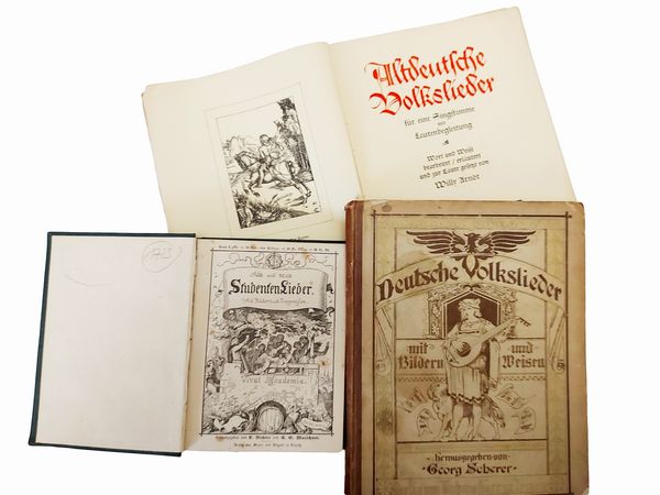 Libri di musica illustrati  - Asta Libri Antichi e d'Arte - Associazione Nazionale - Case d'Asta italiane