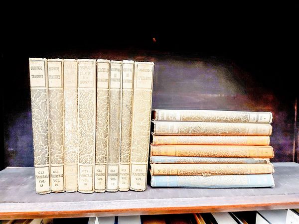 15 volumi della collana Gli Immortali  - Asta Libri Antichi e d'Arte - Associazione Nazionale - Case d'Asta italiane
