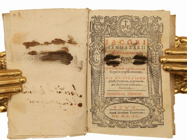 JACOPO SANNAZARO : Opera omnia  - Asta Libri Antichi e d'Arte - Associazione Nazionale - Case d'Asta italiane