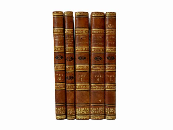 Victor Hugo : Opere  - Asta Libri Antichi e d'Arte - Associazione Nazionale - Case d'Asta italiane