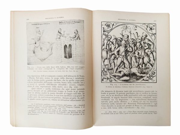 Carl Gustav Jung : Psicologia e alchimia  - Asta Libri Antichi e d'Arte - Associazione Nazionale - Case d'Asta italiane