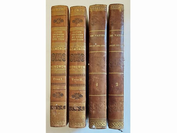 Charles De Martens Le Baron : Causes clbres du droit des gens  - Asta Libri Antichi e d'Arte - Associazione Nazionale - Case d'Asta italiane