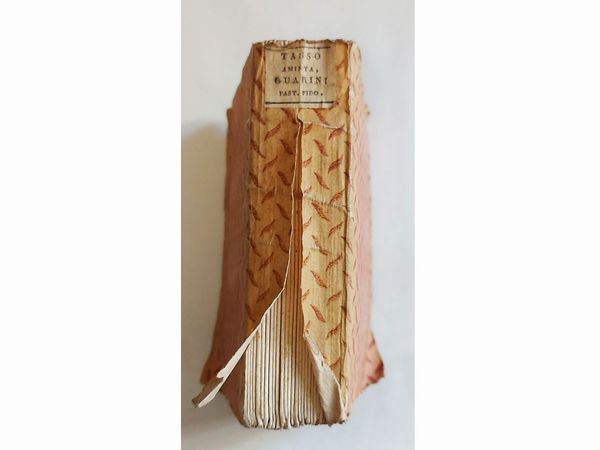 Torquato Tasso : L'Aminta e L'amor fuggitivo / Il pastor fido  - Asta Libri Antichi e d'Arte - Associazione Nazionale - Case d'Asta italiane